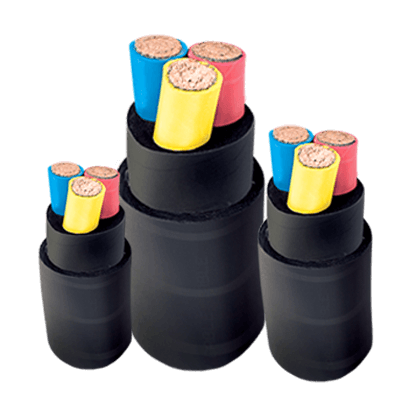 Rubber cable